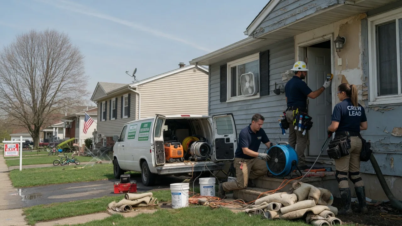 Flood Cleanup in Waldo, OH near me