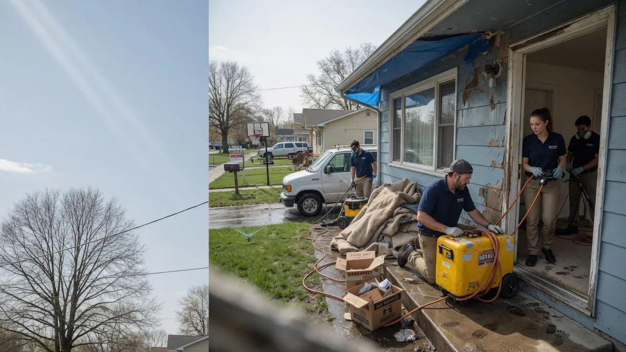 Basement Flood Cleanup in Waldo, OH near me